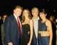 Davidoff Studios / Getty Images Donald Trump, Melania Knauss Trump, Jeffrey Epstein og Ghislaine Maxwell sammen.