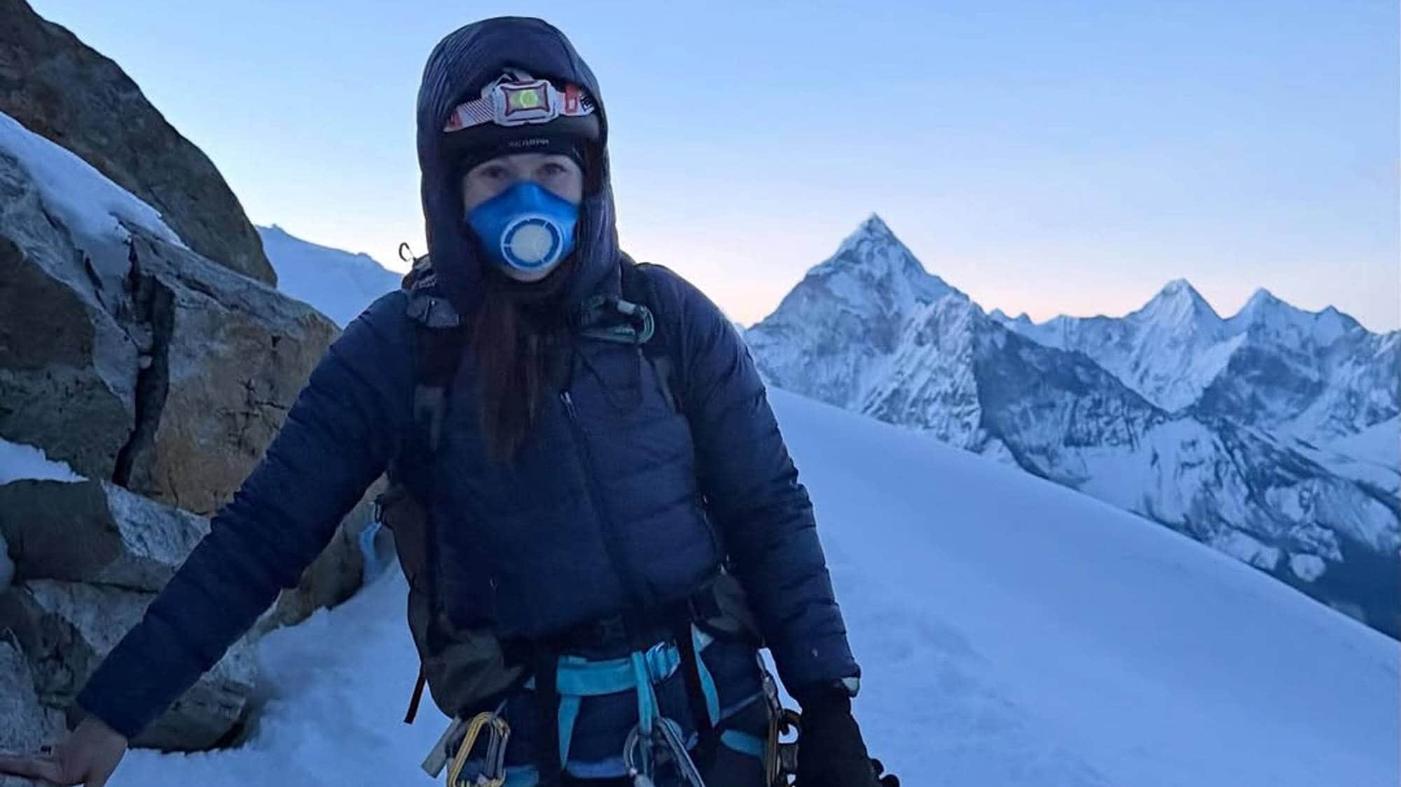 Kristin harila på tur opp Mount Everest