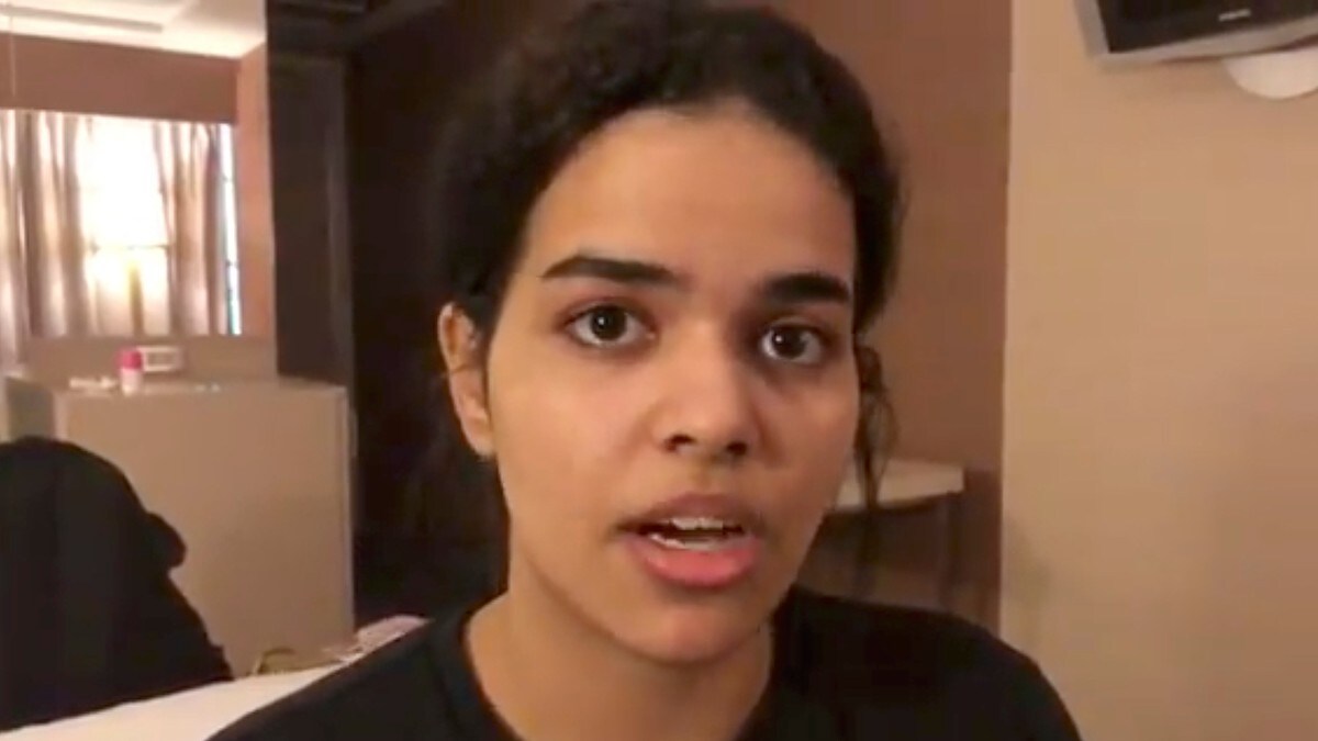 Canada tar imot 18 år gamle Rahaf