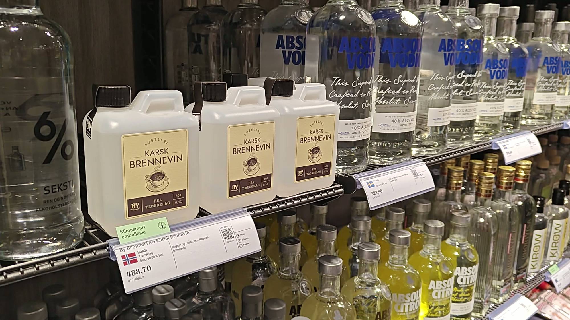Karskbrennevin fra By Brenneri tilbake på polet.