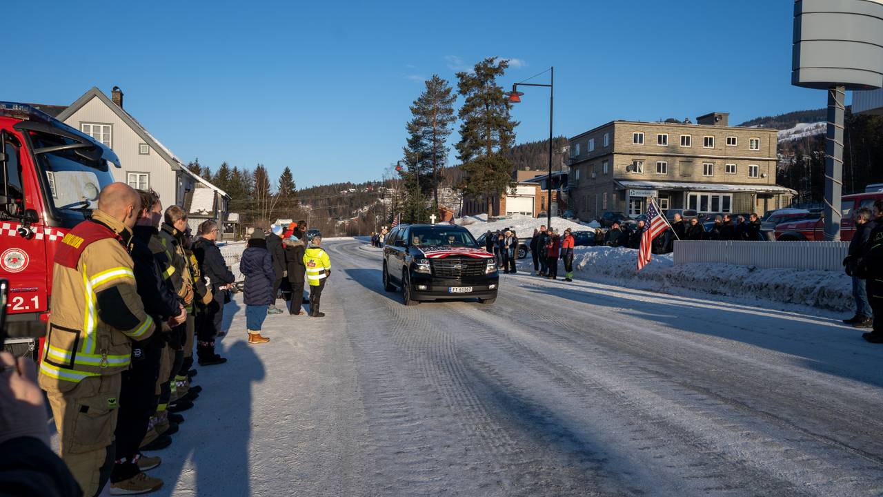 Trond Bjerkestuen sin begravelse