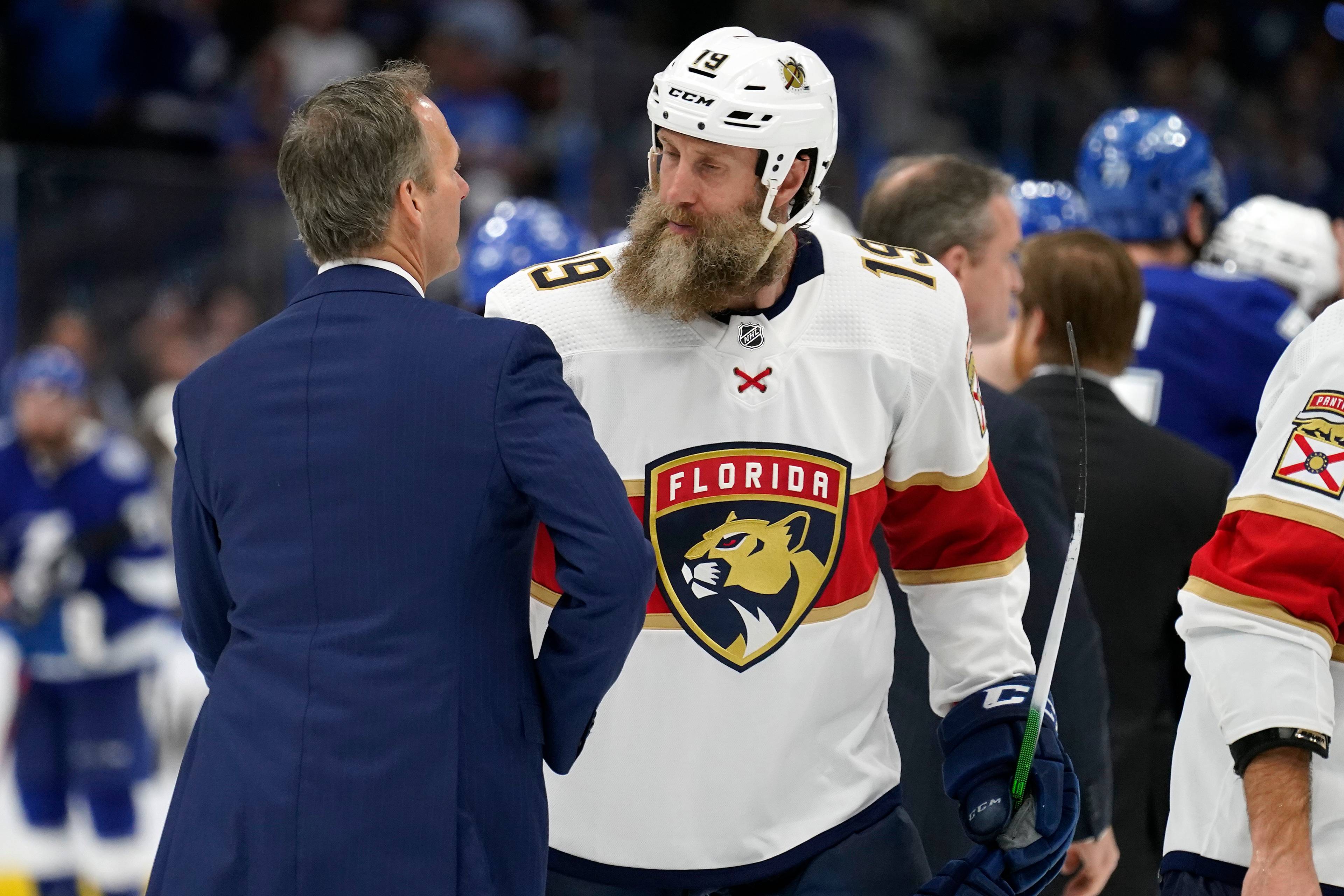 Joe Thornton i aksjon for Florida Panthers