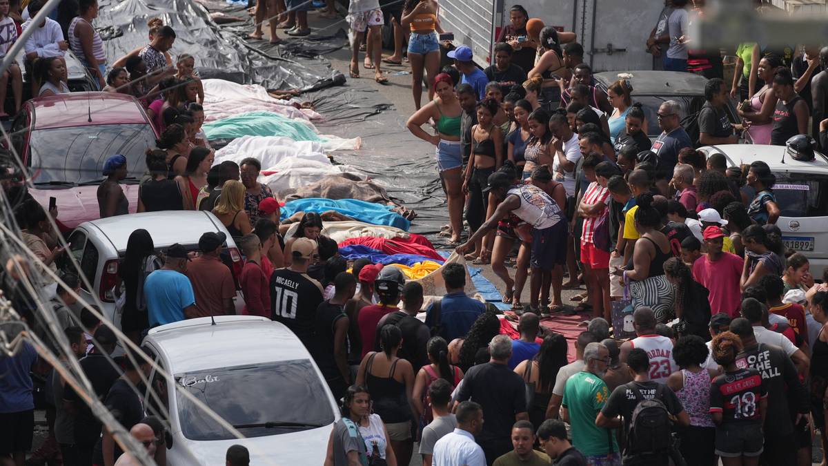 132 mennesker drept i tirsdagens politiaksjon i Rio de Janeiro, ifølge et rettshjelpskontor