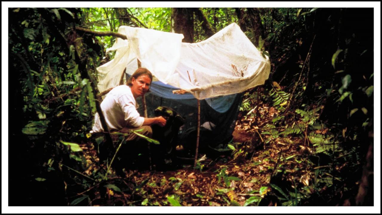 Ole Christian Hyggen i regnskogen i Bolivia