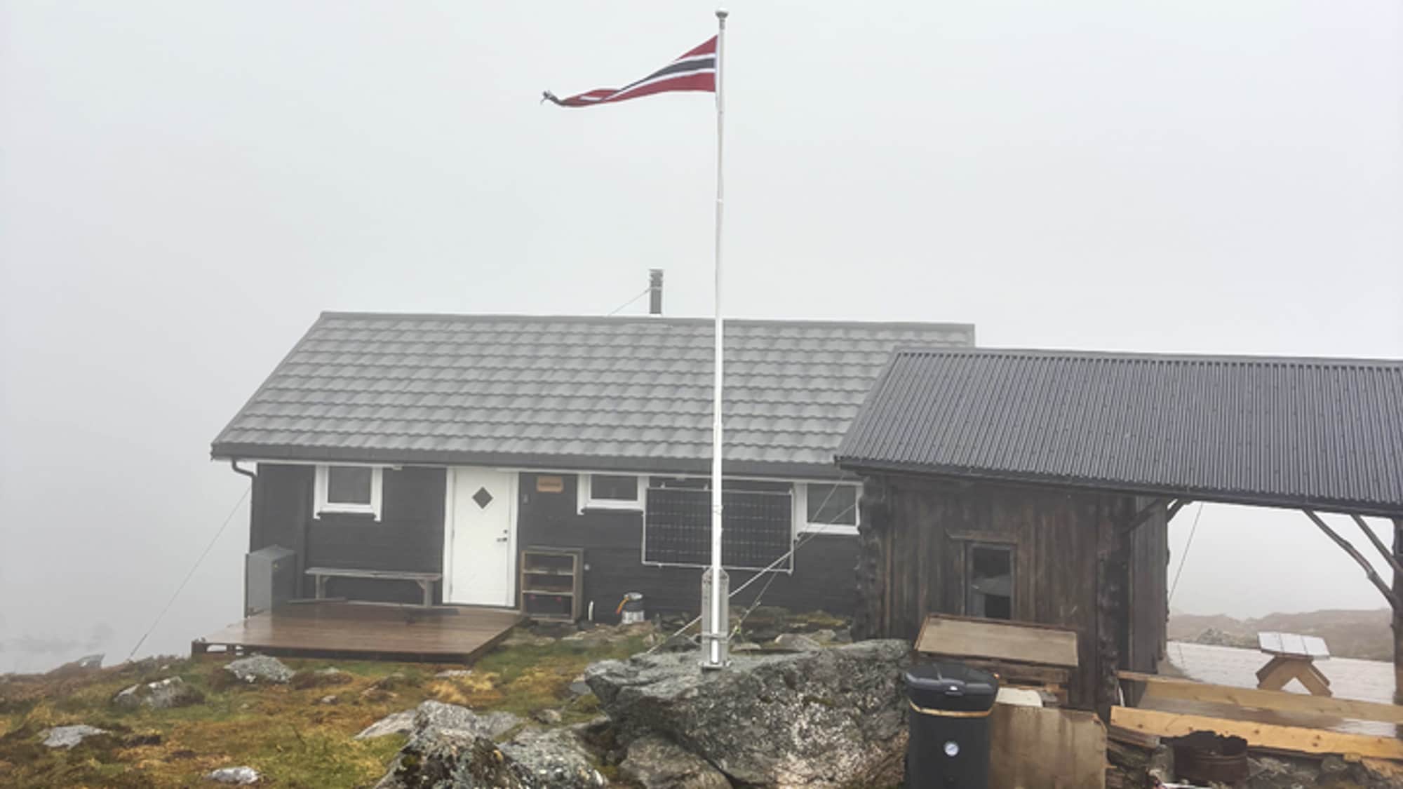 Hytta til Trond Fiskerstrand på Sulafjellet