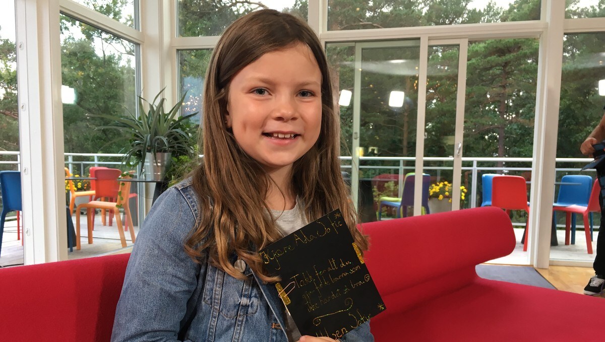 Gaven fra Sofie (9) rørte – NRK Sørlandet – Lokale nyheter, TV og radio