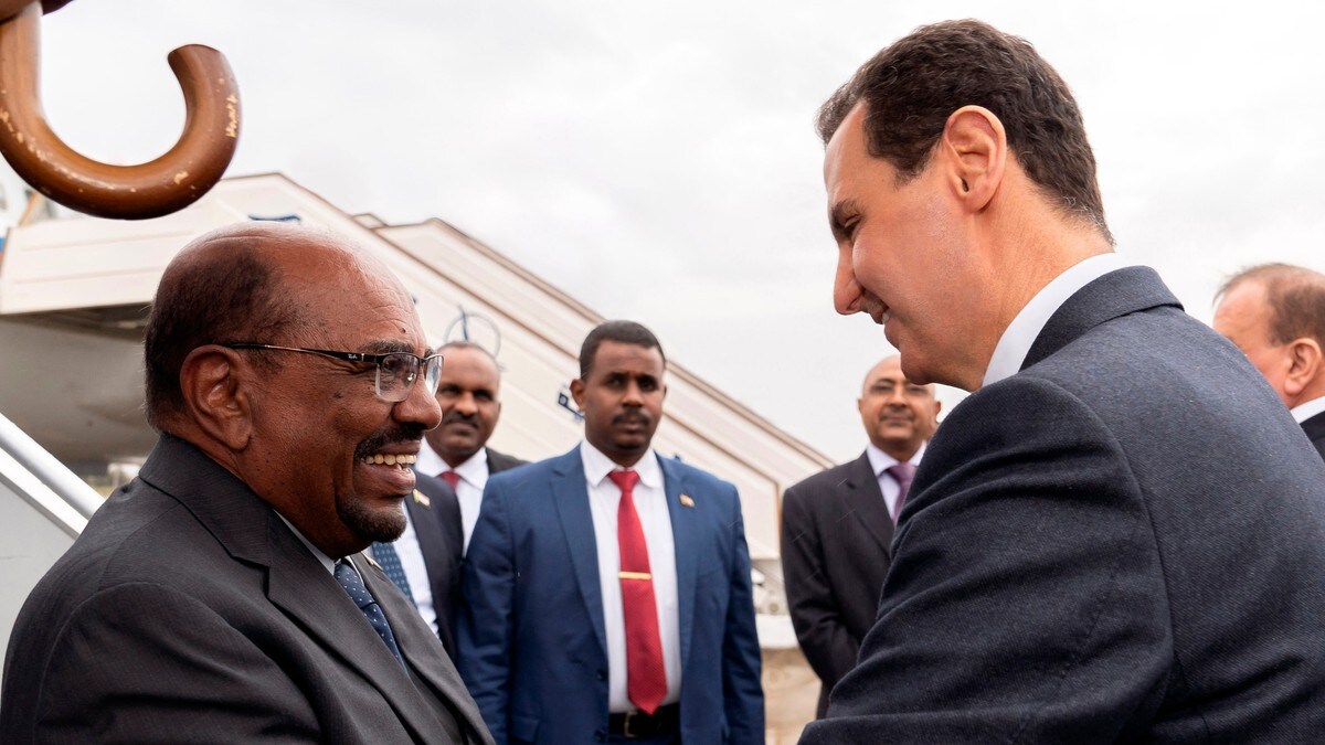 Sudans president besøker Assad