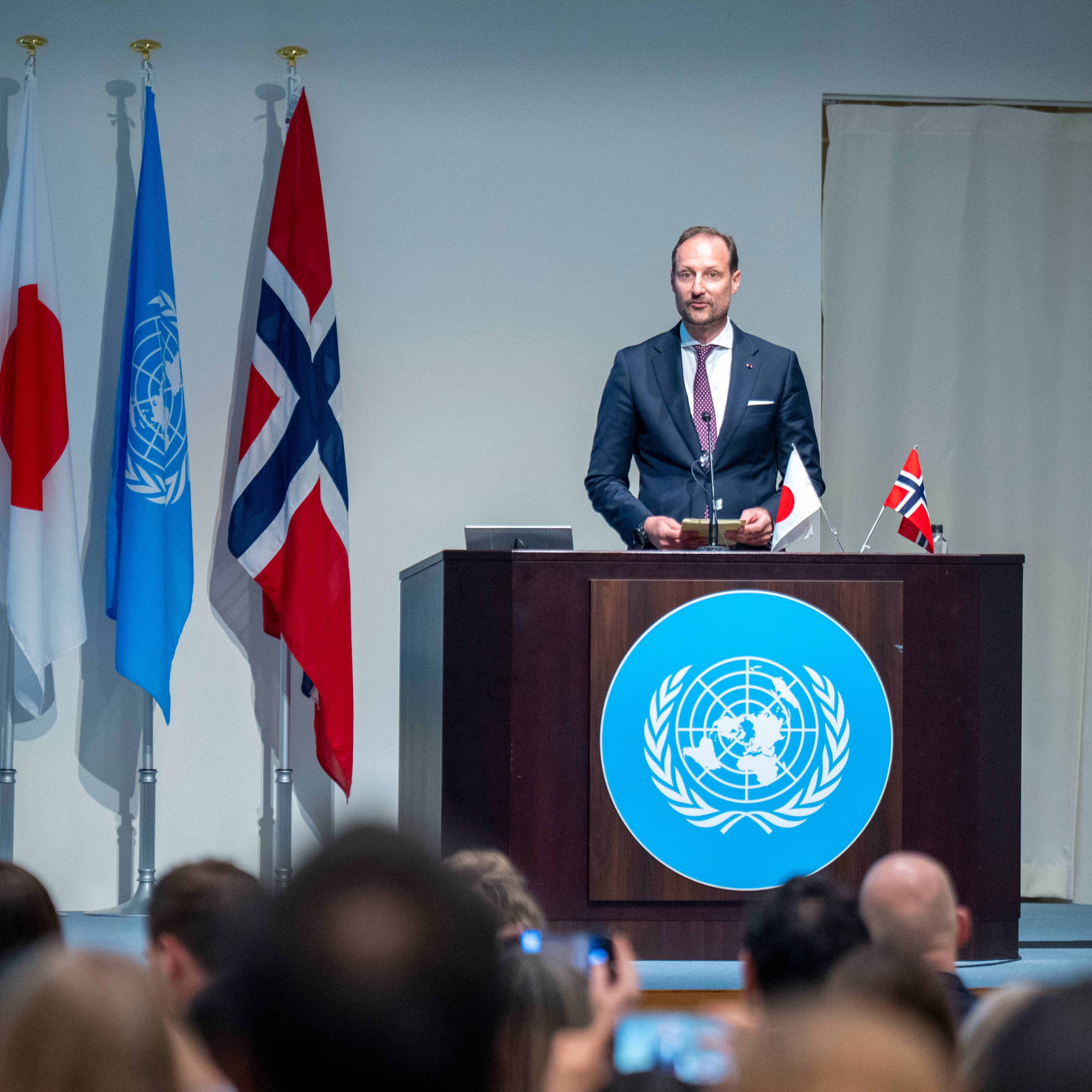 Kronprins Haakon på offisielt besøk i Japan