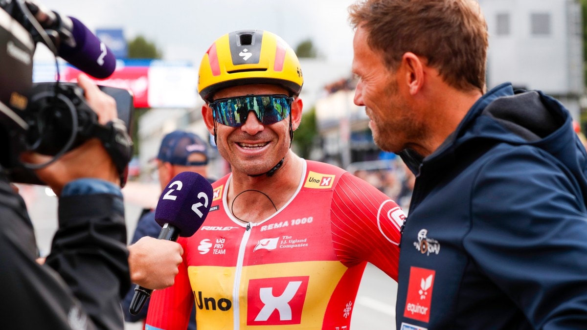 Alexander Kristoff måtte bryte i karrierens siste ritt: – Umulig å fortsette
