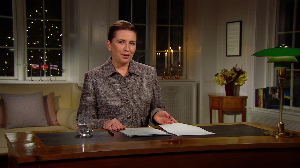 Danmarks statsminister med dypfølt takk til dronning Margrethe