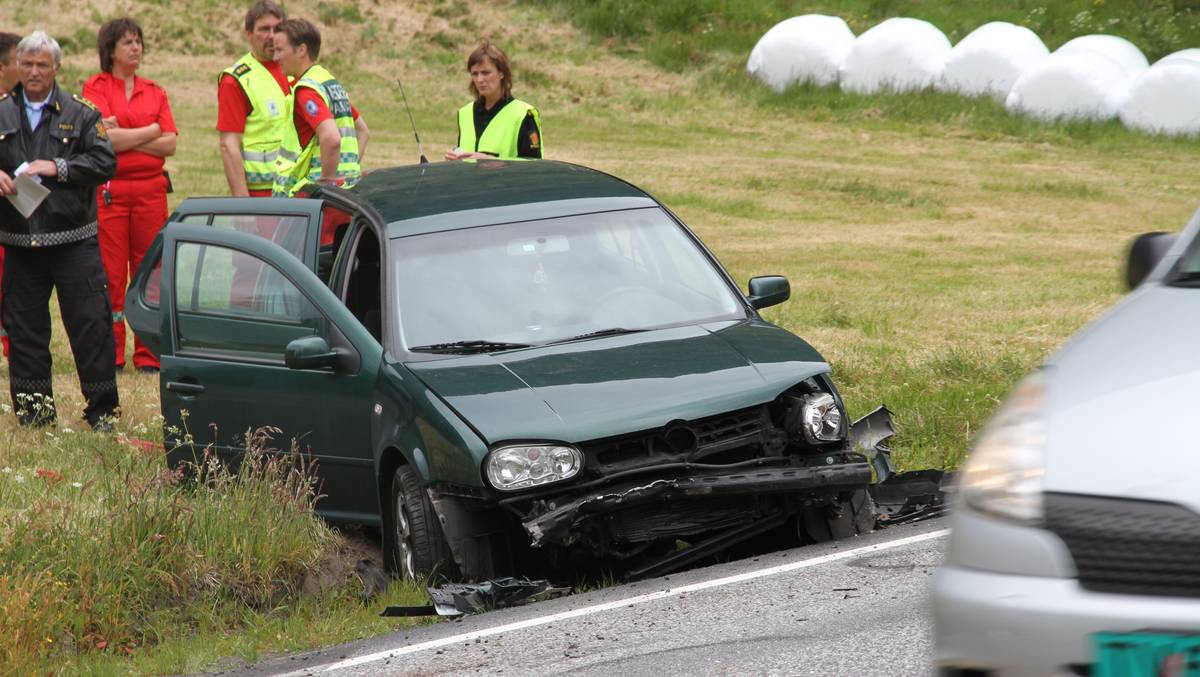 Trafikkulykke På Riksveg 5 Nrk Vestland 