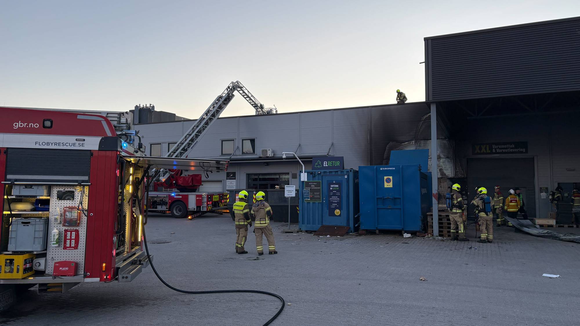 Brann i Skien