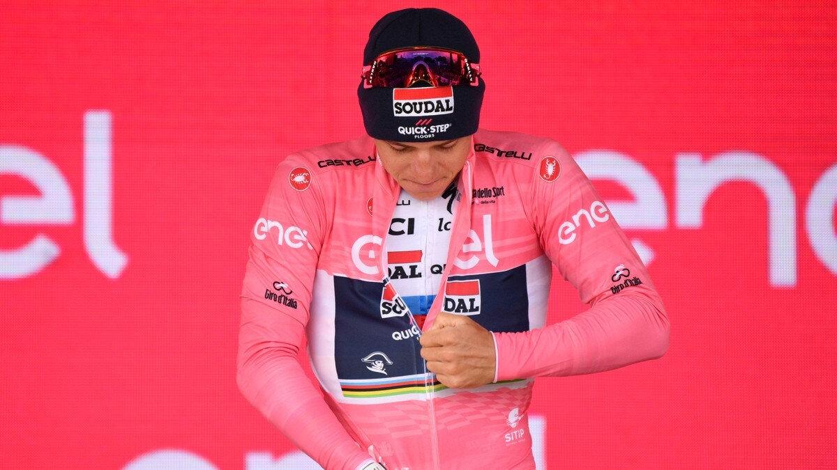Evenepoel bryter Giro d'Italia