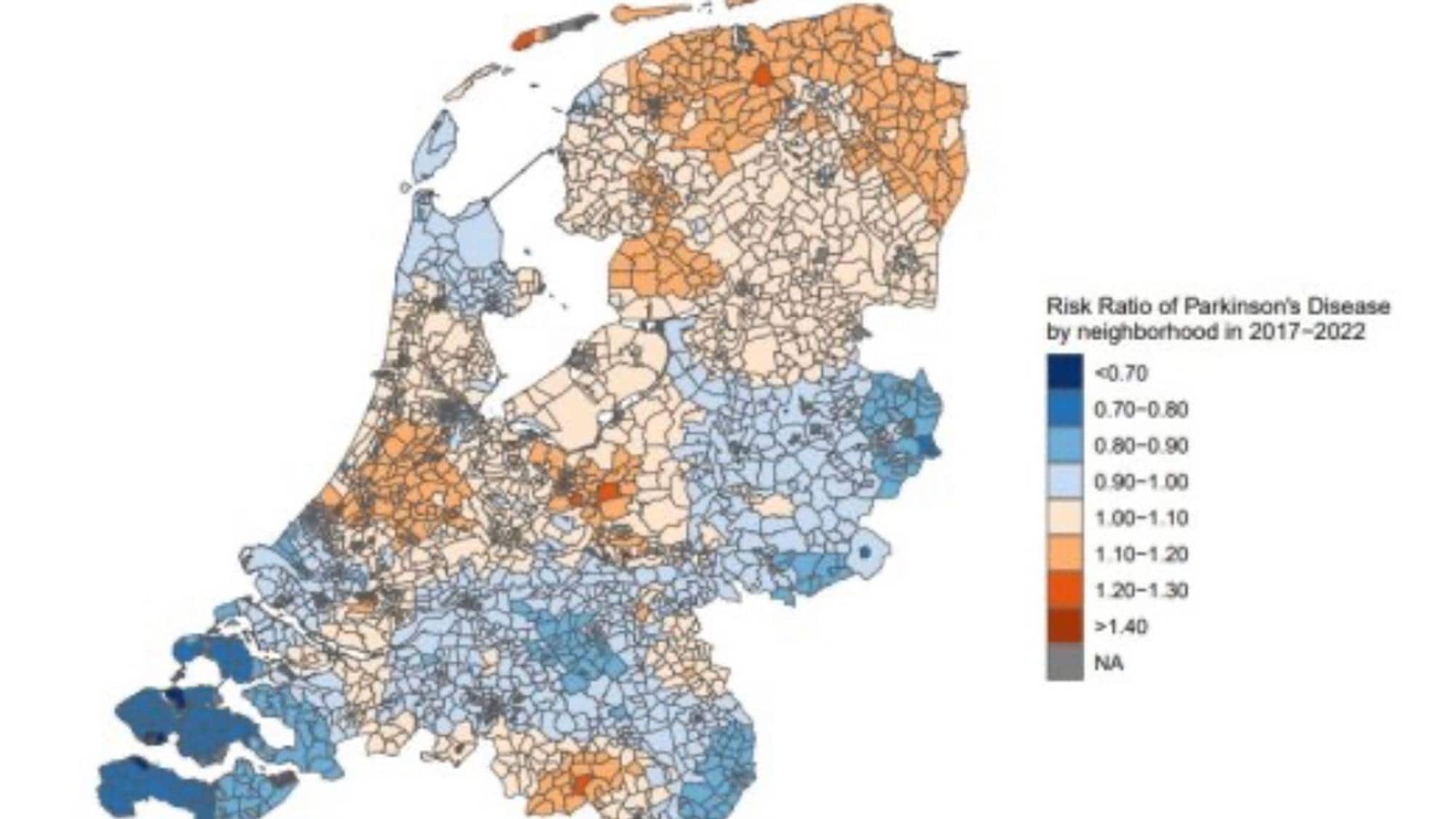 Faksimile kart Nederland
