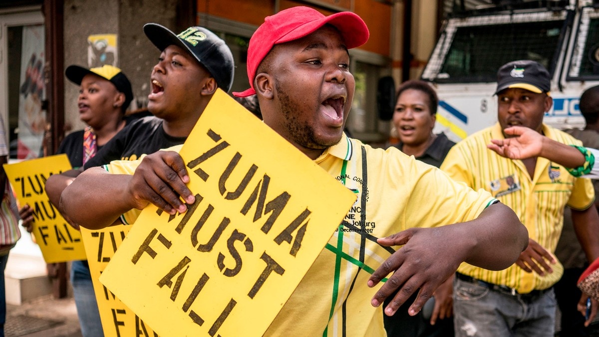 Skjebneuke for Sør-Afrikas president Jacob Zuma