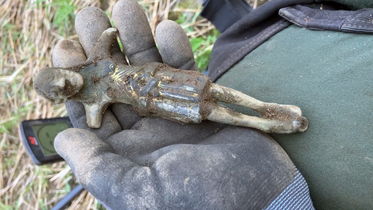 Fant unik kristusfigur fra middelalderen