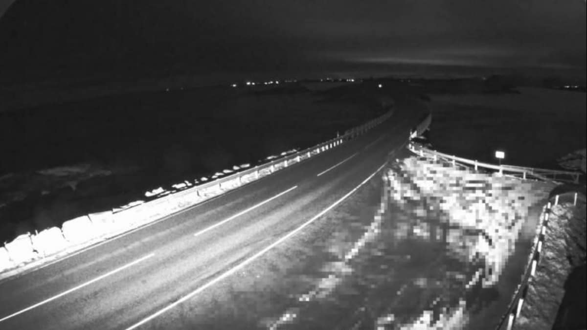 Eksplosjonsfare etter at bil gjekk rundt på Atlanterhavsvegen