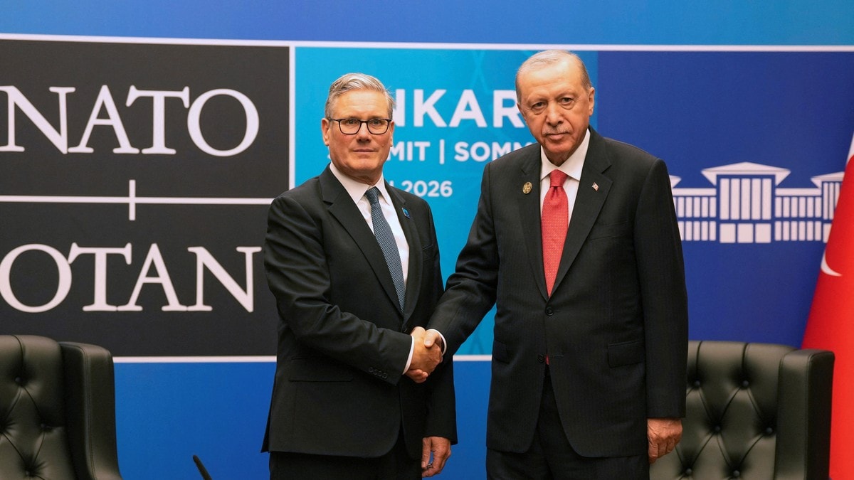 Nato-ledere fikk personlig våpen i gave fra Erdogan
