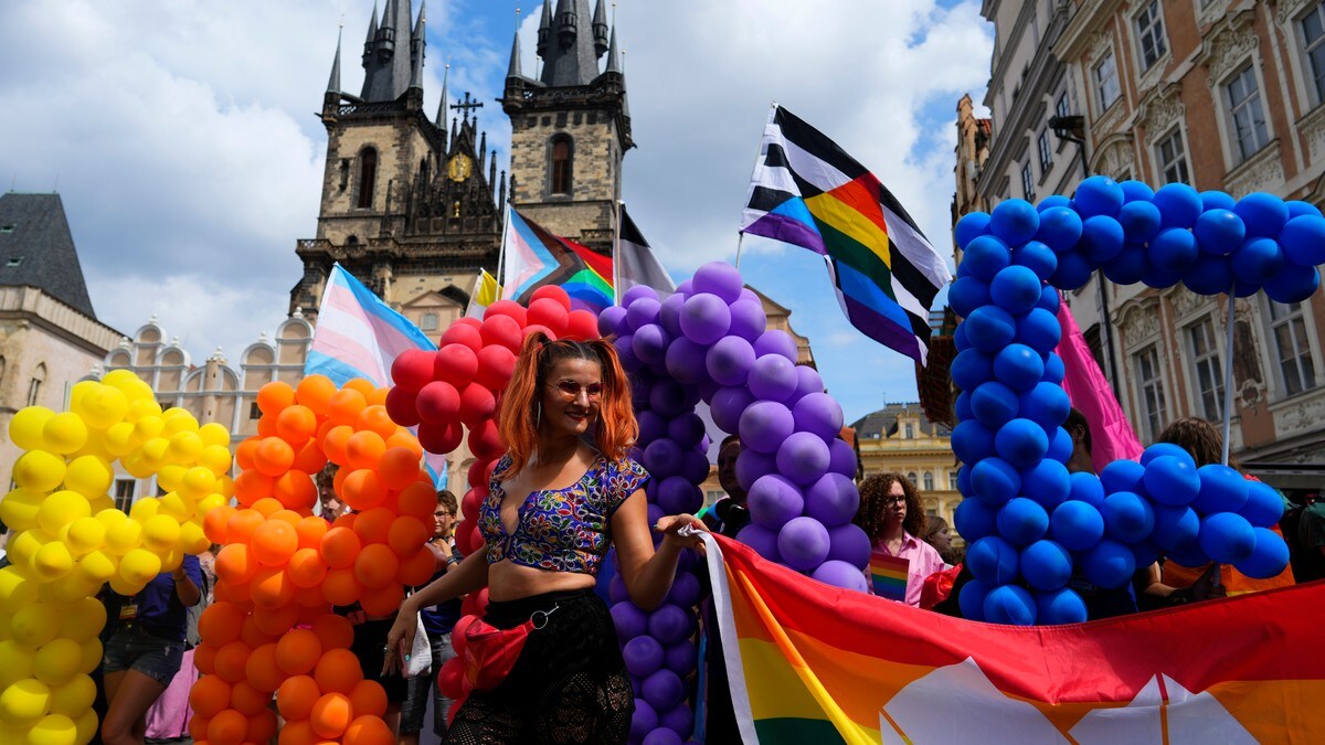 50.000 på pride-parade i Praha
