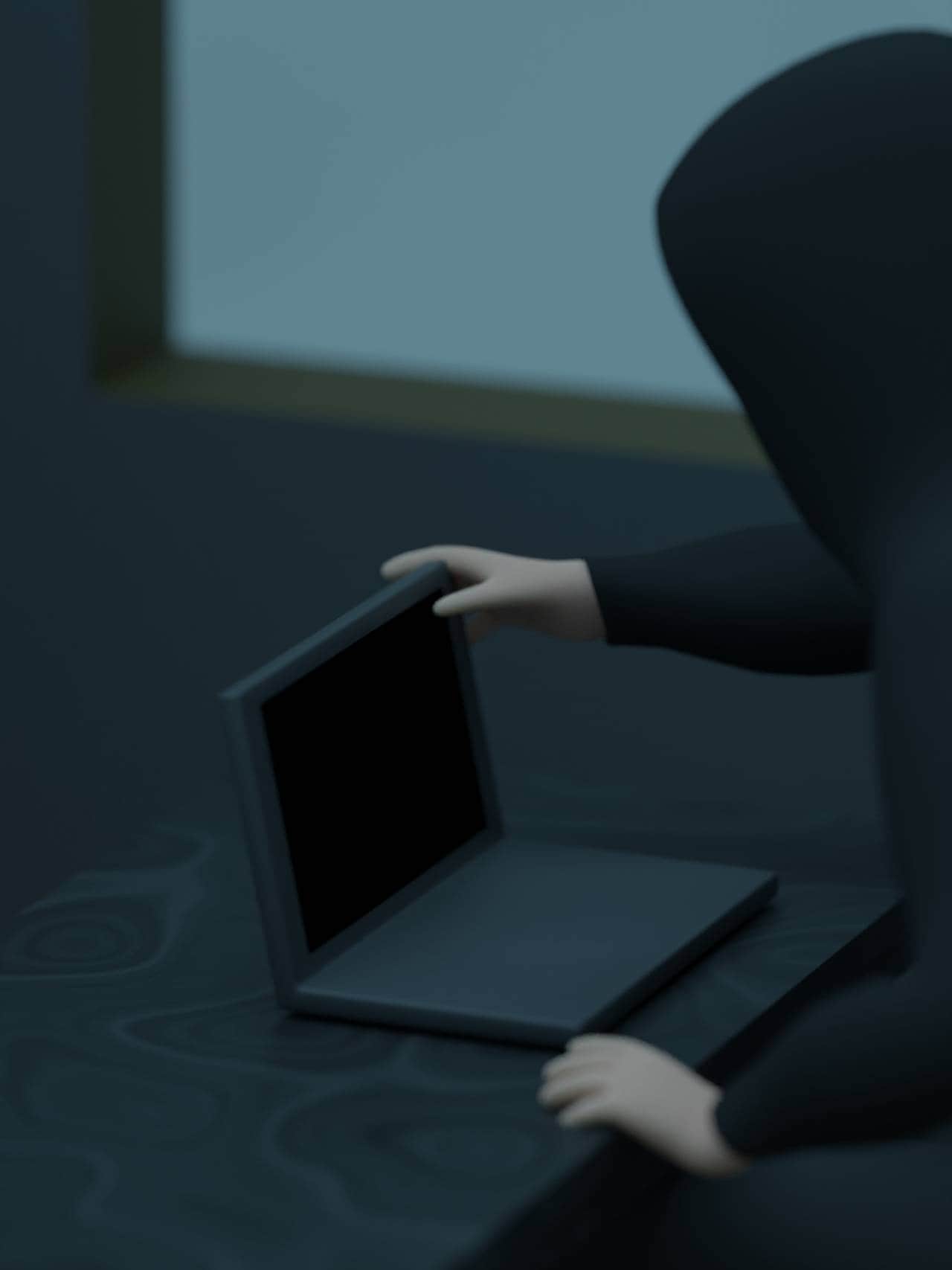 Hacker slår på PC
