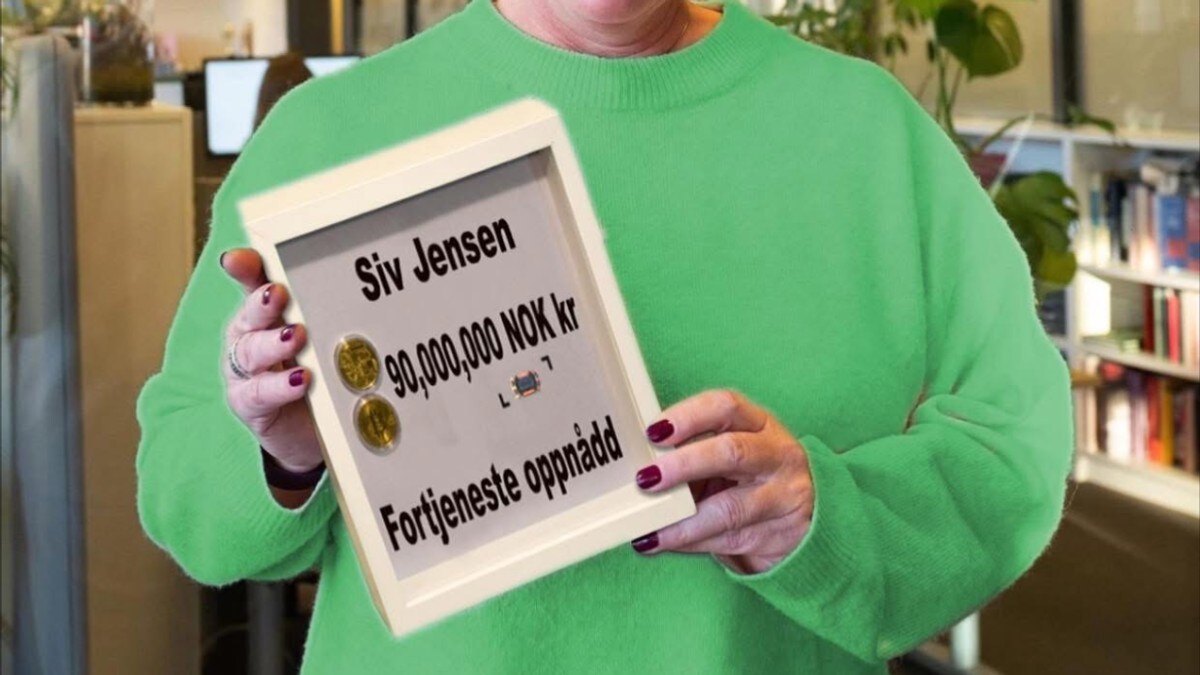 VG: Siv Jensens Facebook-konto hacket