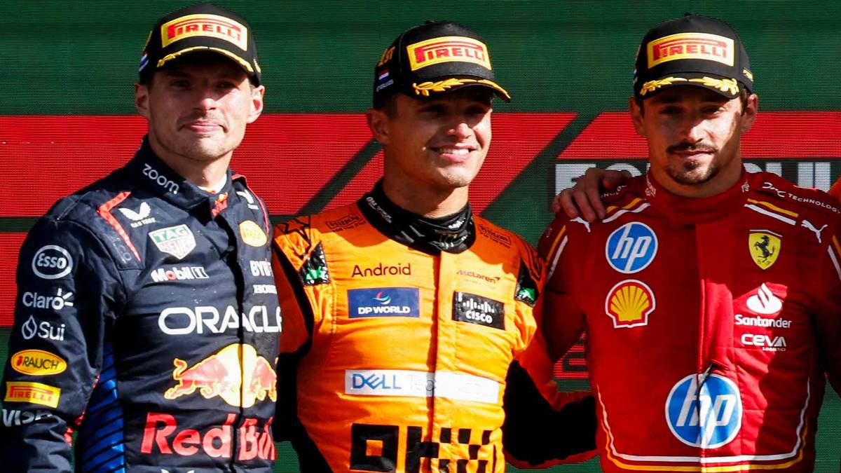 Norris slo Verstappen med 22 sekunder i Nederland