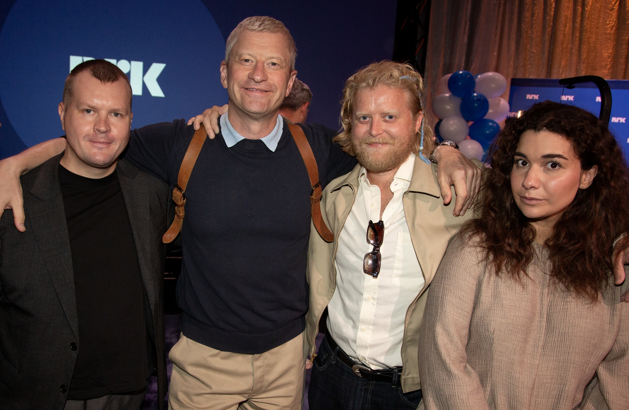 Odd Magnus Willamson, Olav Waastad, Gaute Berg Næss og Tara Lina Shahin