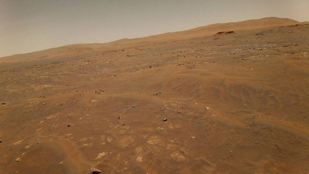 Mars sett fra 10 meters høyde