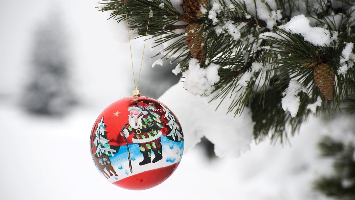 Hvit jul over nesten hele Norge