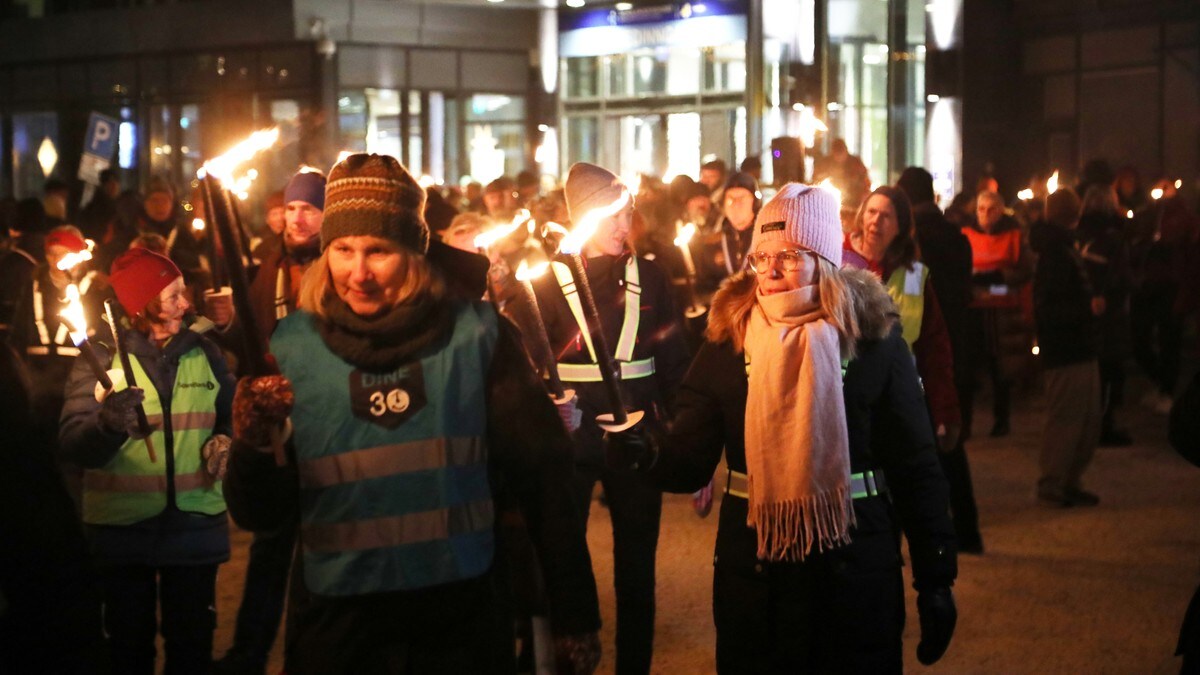 Fakkeltog i Vesterålen: – I solidaritet med Lofoten