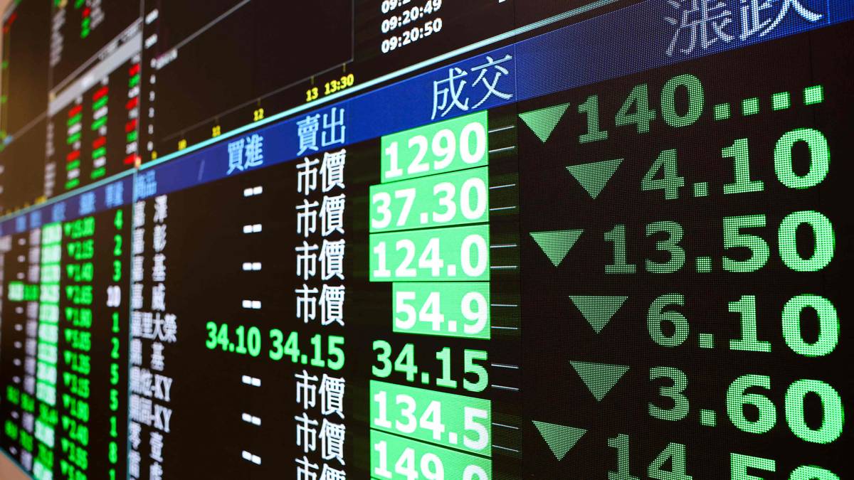 Kraftig fall på børsane frå start i Asia måndag