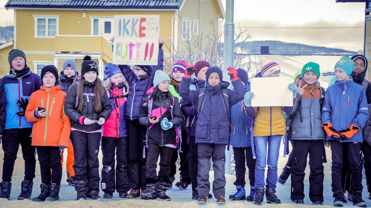 Skoledemonstrasjon i tromsø