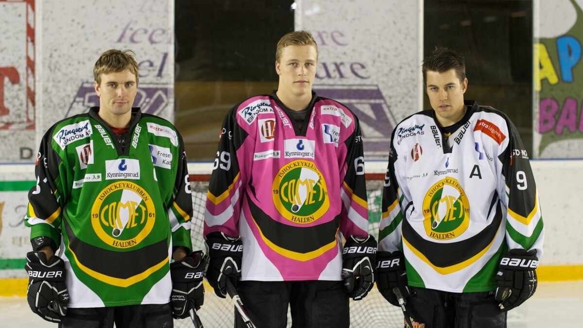 - Tøffe hockeygutter spiller i rosa - NRK Østfold - Lokale nyheter, TV og radio