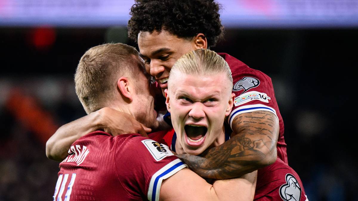 Børs: Haaland kom ut etter pause med et blikk som kunne drepe