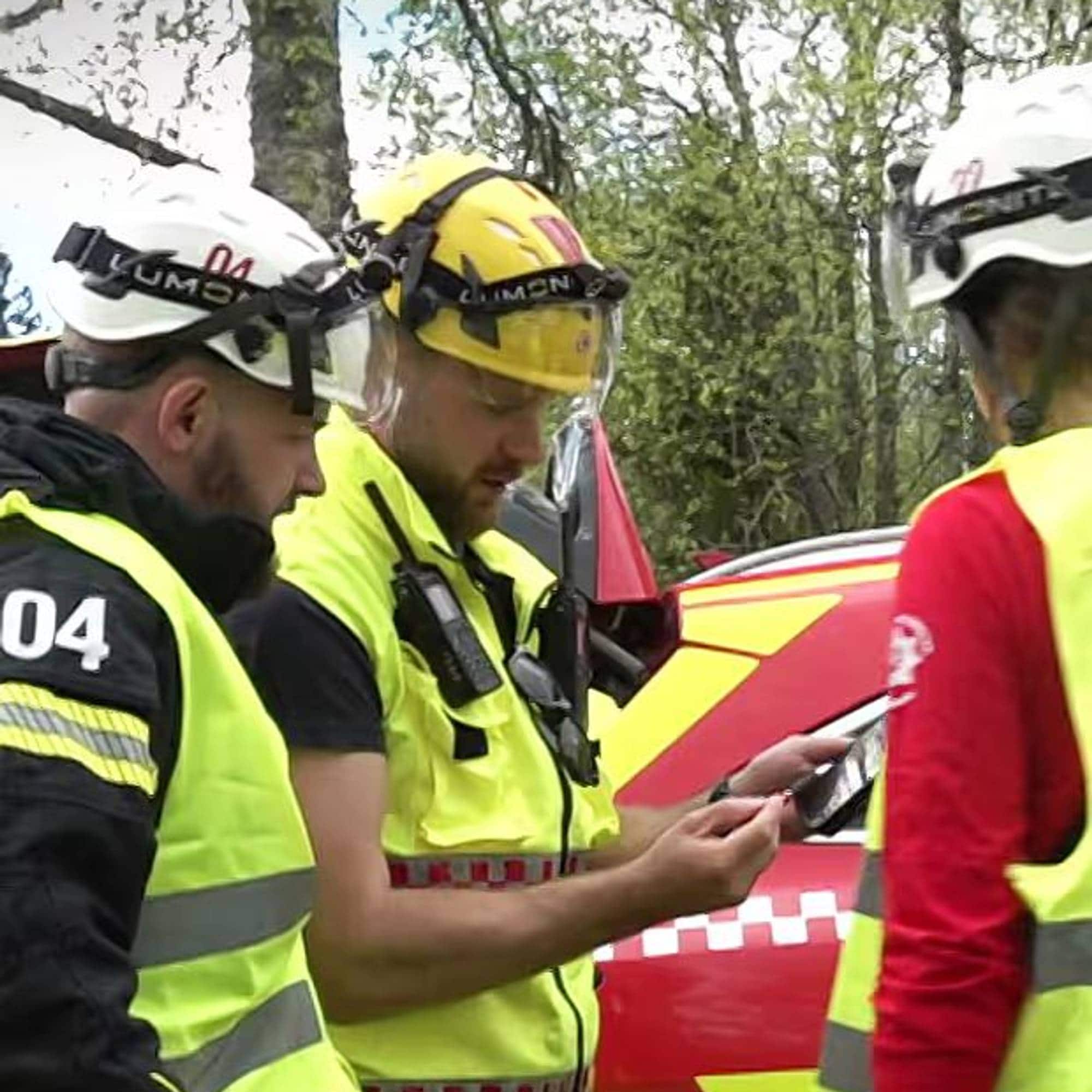 Redningspersonell i Sverige