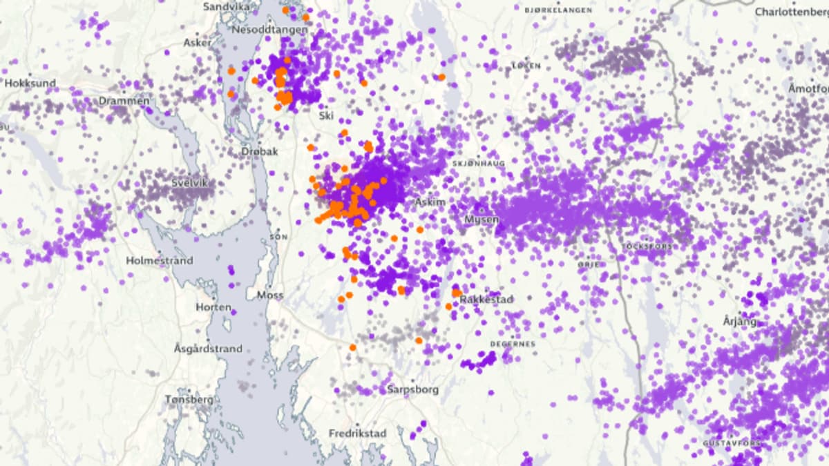 Over 10.000 uten strøm i Indre Østfold