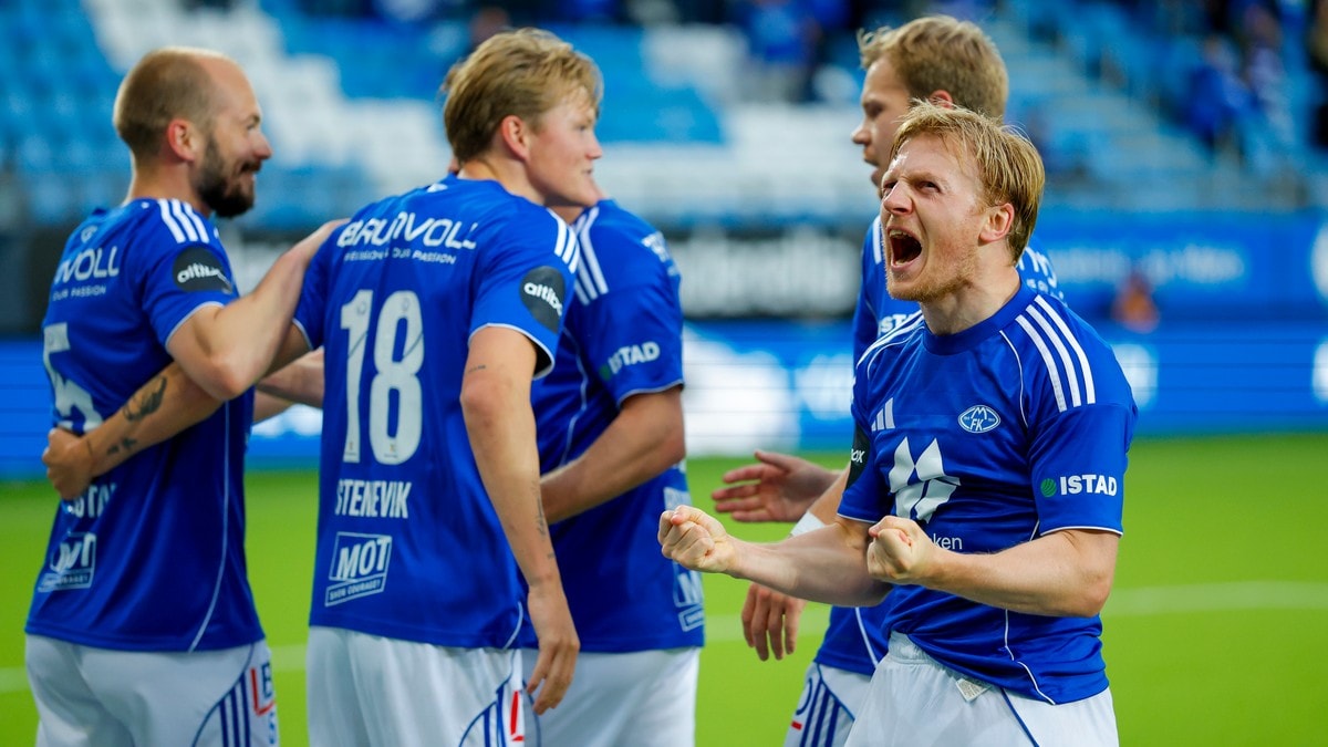 Straffespark-dobbel forlenget sterk Molde-rekke