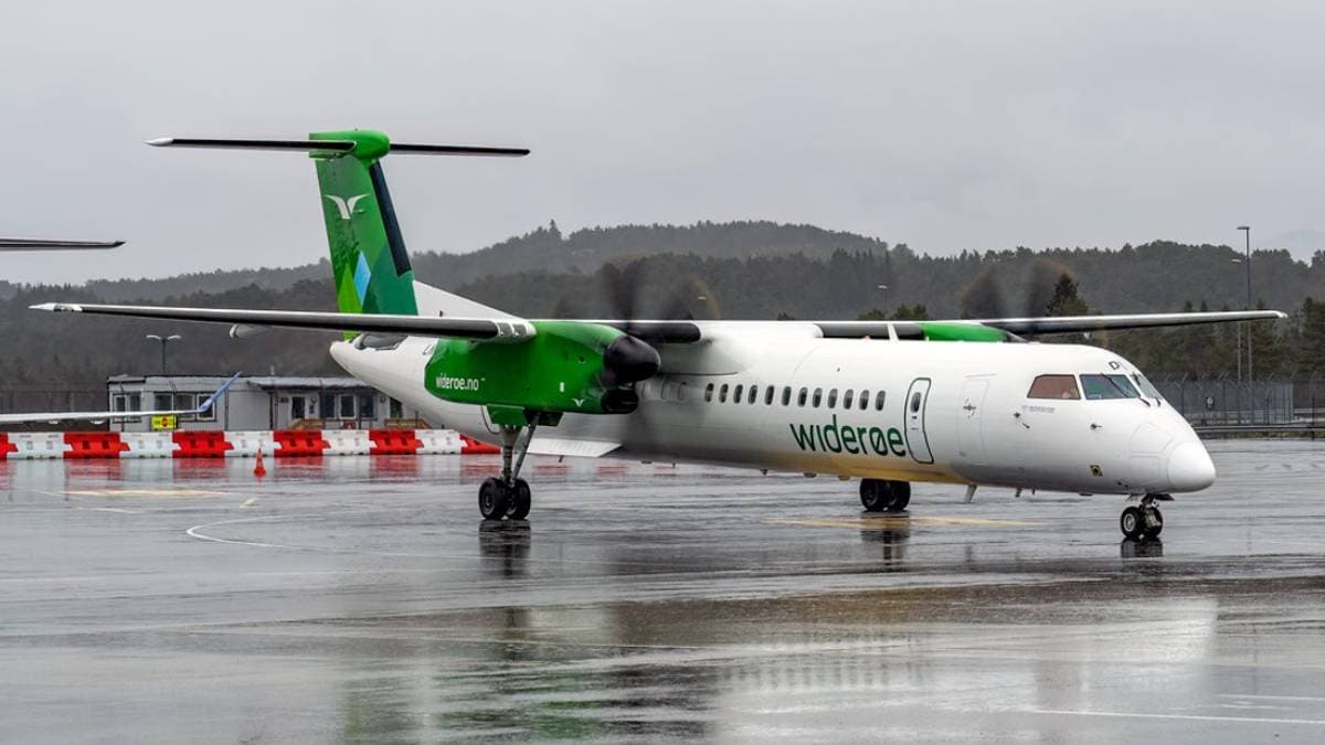 Widerøe-fly står på bakken: – Håper det løser seg så fort som mulig