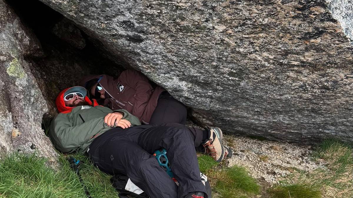 Kristin Harila måtte søke ly i grotte. Lynkartet til Yr reddet turen