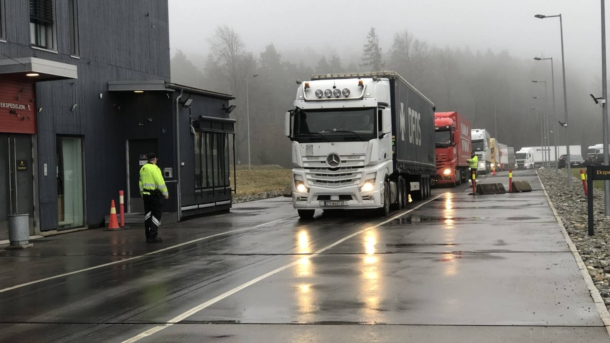Storkontroll på Svinesund