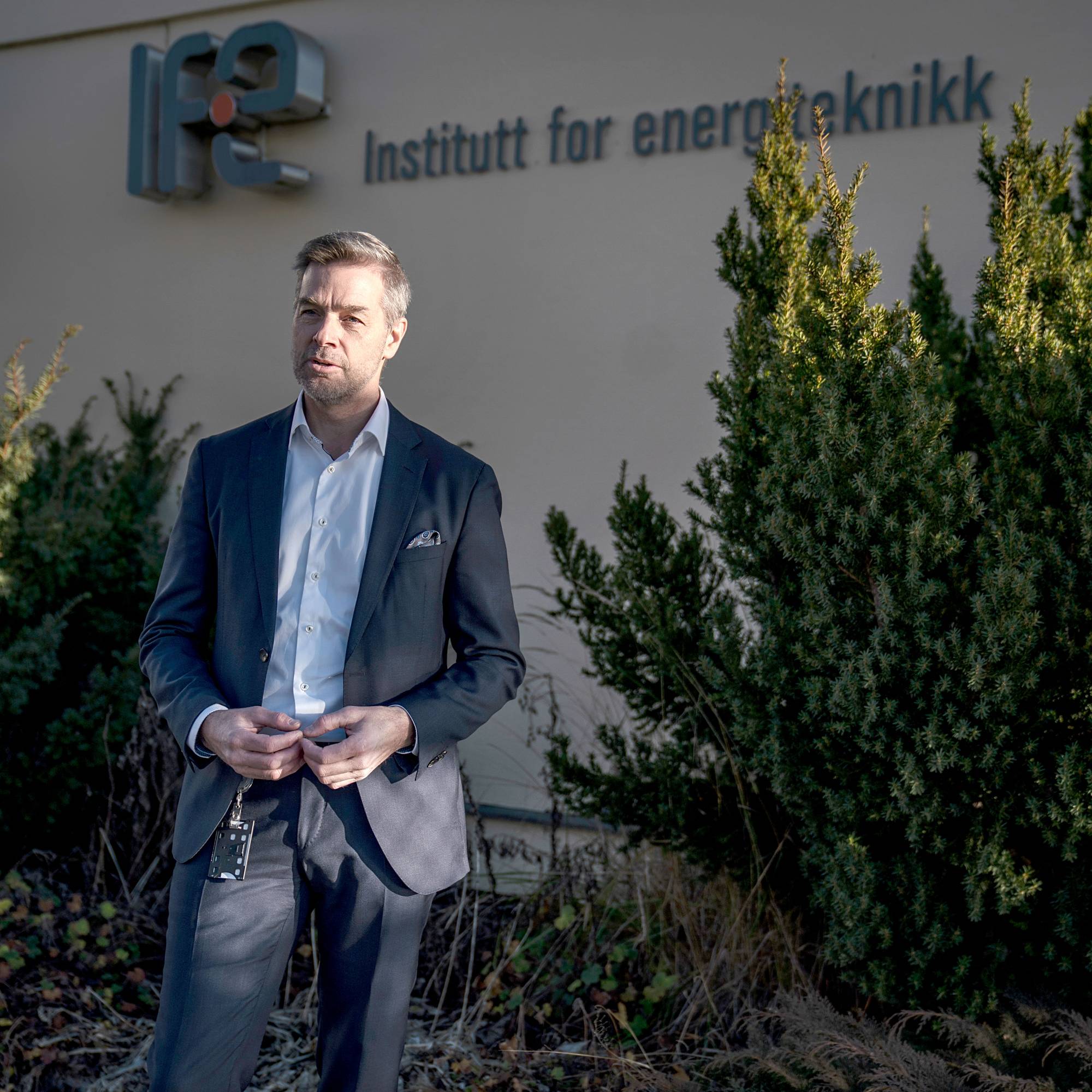 Nils Morten Huseby, direktør IFE