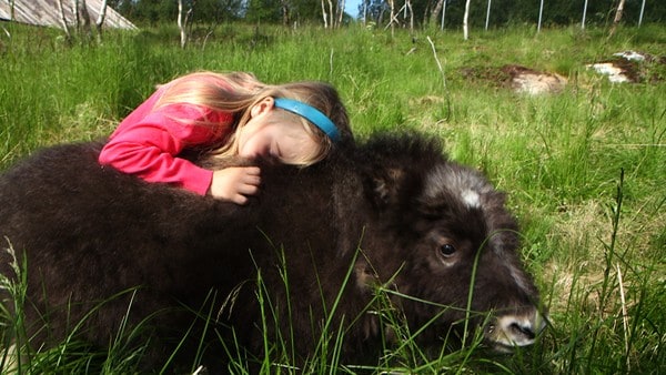 NRK Super Bertine på besøk