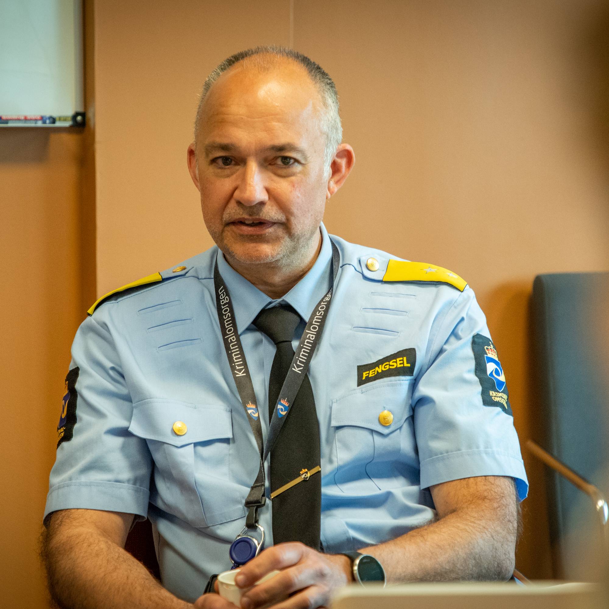 Fengselsleder ved Agder fengsel, Rolf Velle. 
