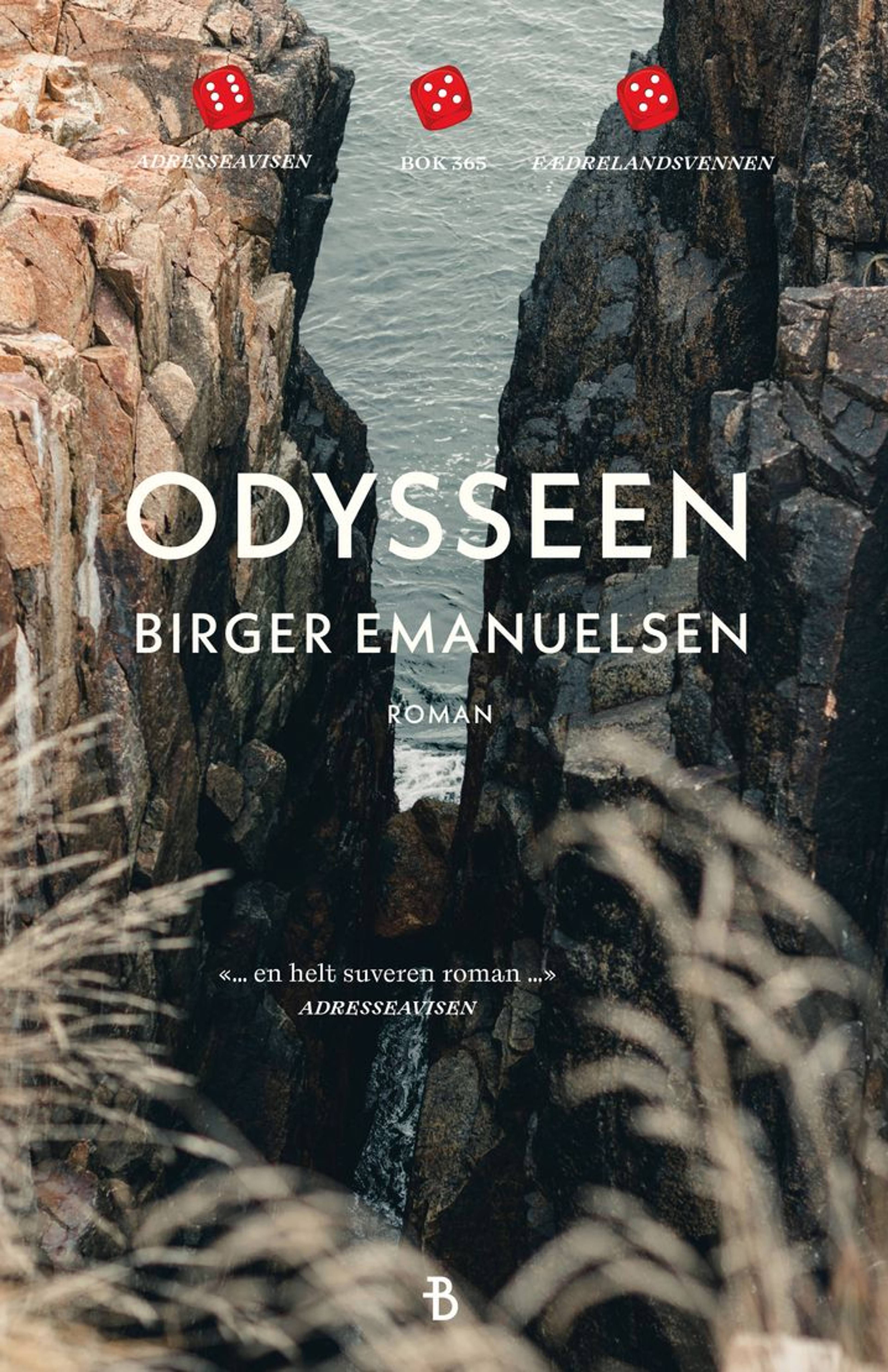 Omslaget til Odyseen av Birger Emanuelsen