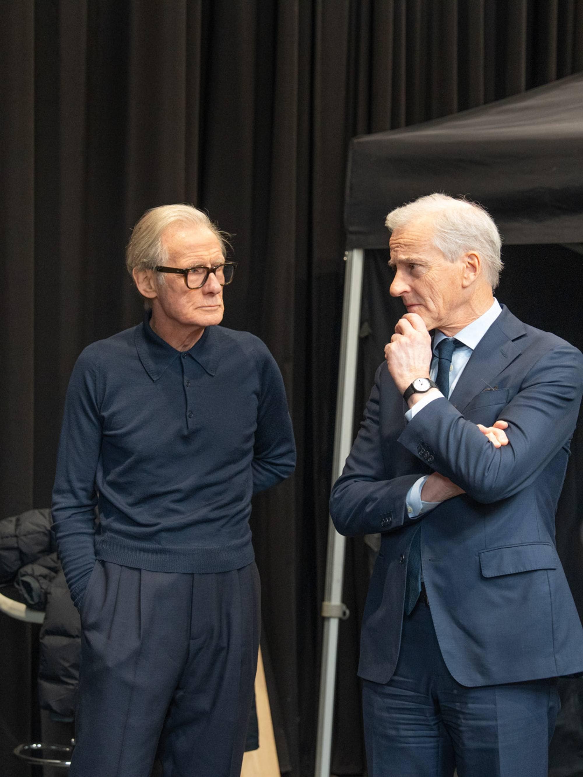 Ibelin - Bill Nighy og Jonas Gahr Støre i Drammen 