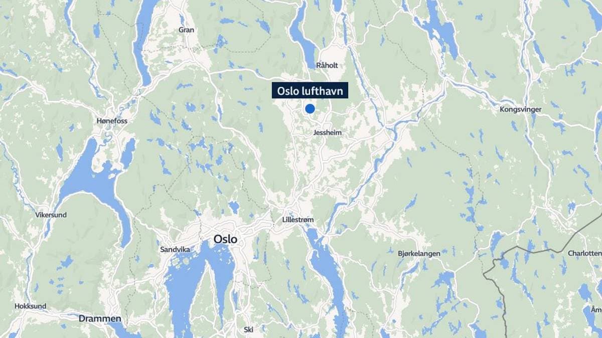 Tåke stopper flytrafikken på Oslo lufthavn