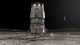 Blue Origin / Blue origin Månelanderen Blue Moon på månens overflate
