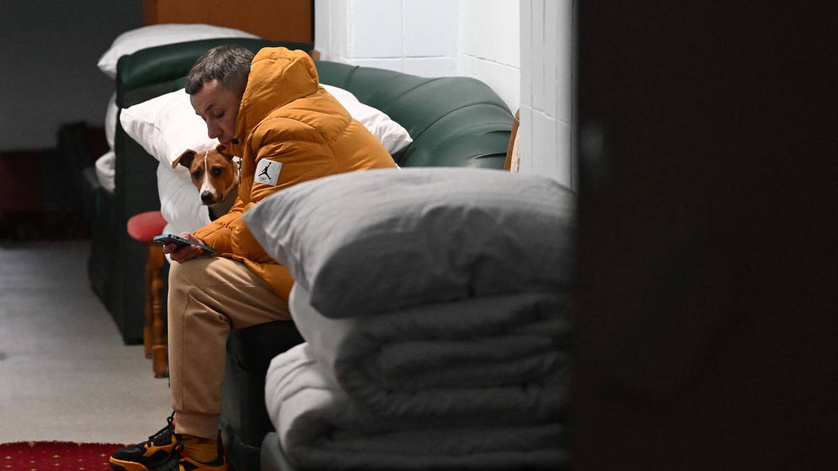 En drept i russisk angrep i Kyiv i natt