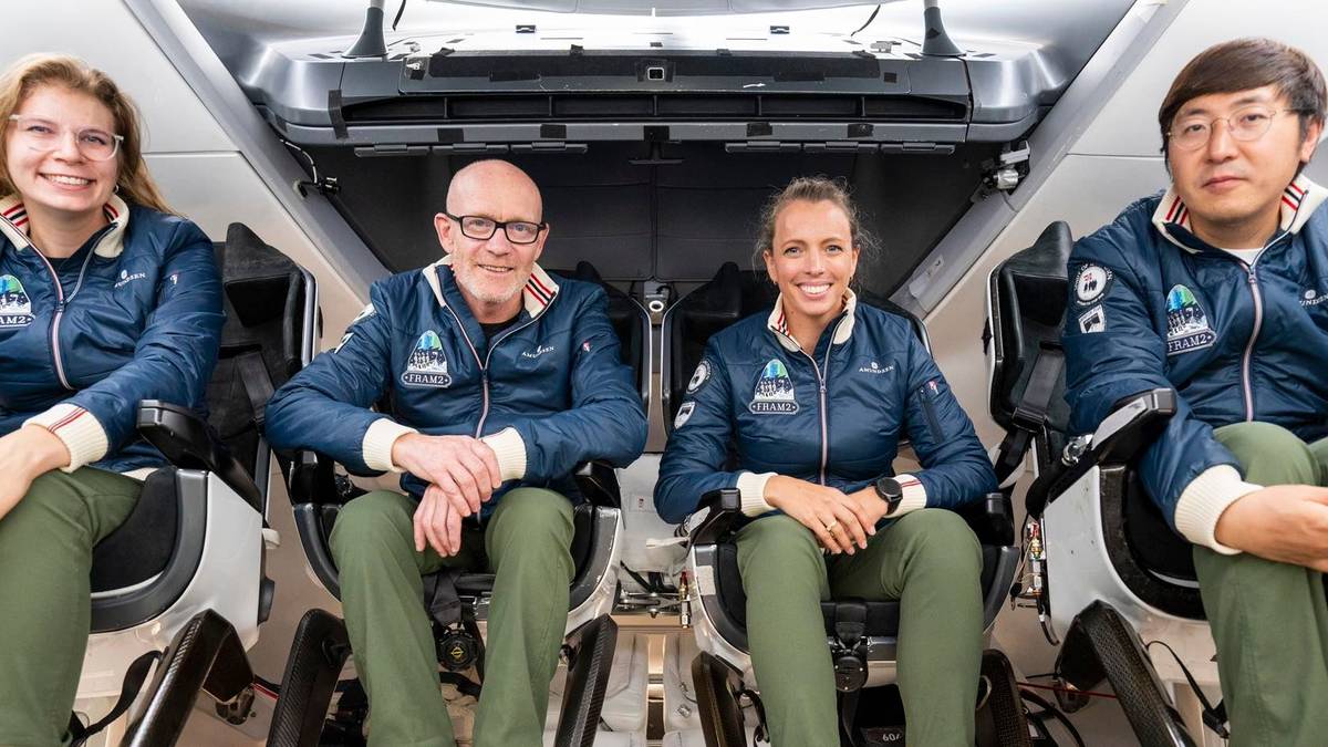 – Se mamma, jeg er en astronaut!