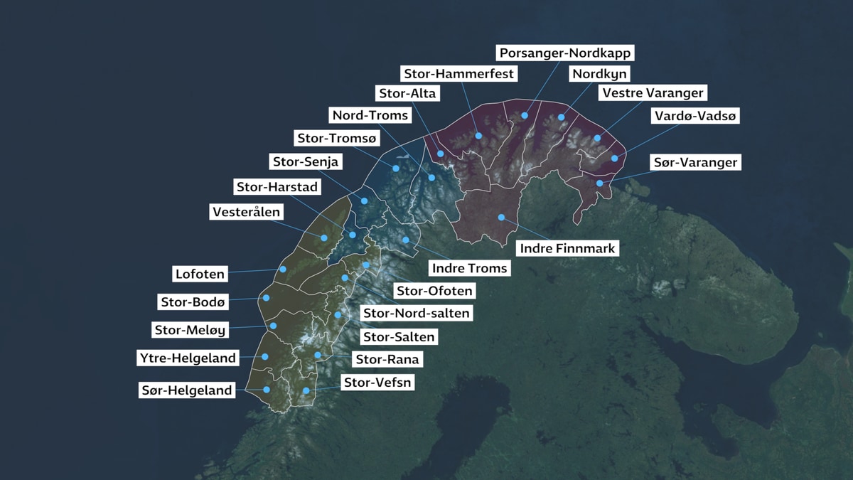 Slik vil kommuneekspert at Nord-Norge skal se ut
